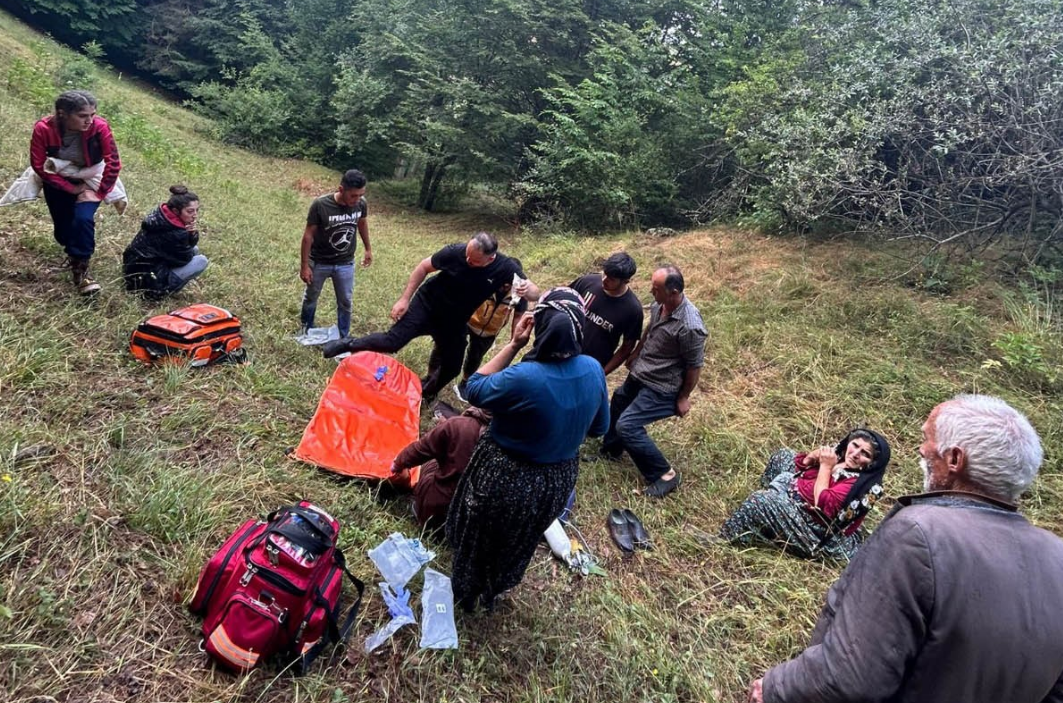 Dağlık Alanda Kriz Geçiren Hasta Ambulans Helikopterle Kurtarıldı (2)
