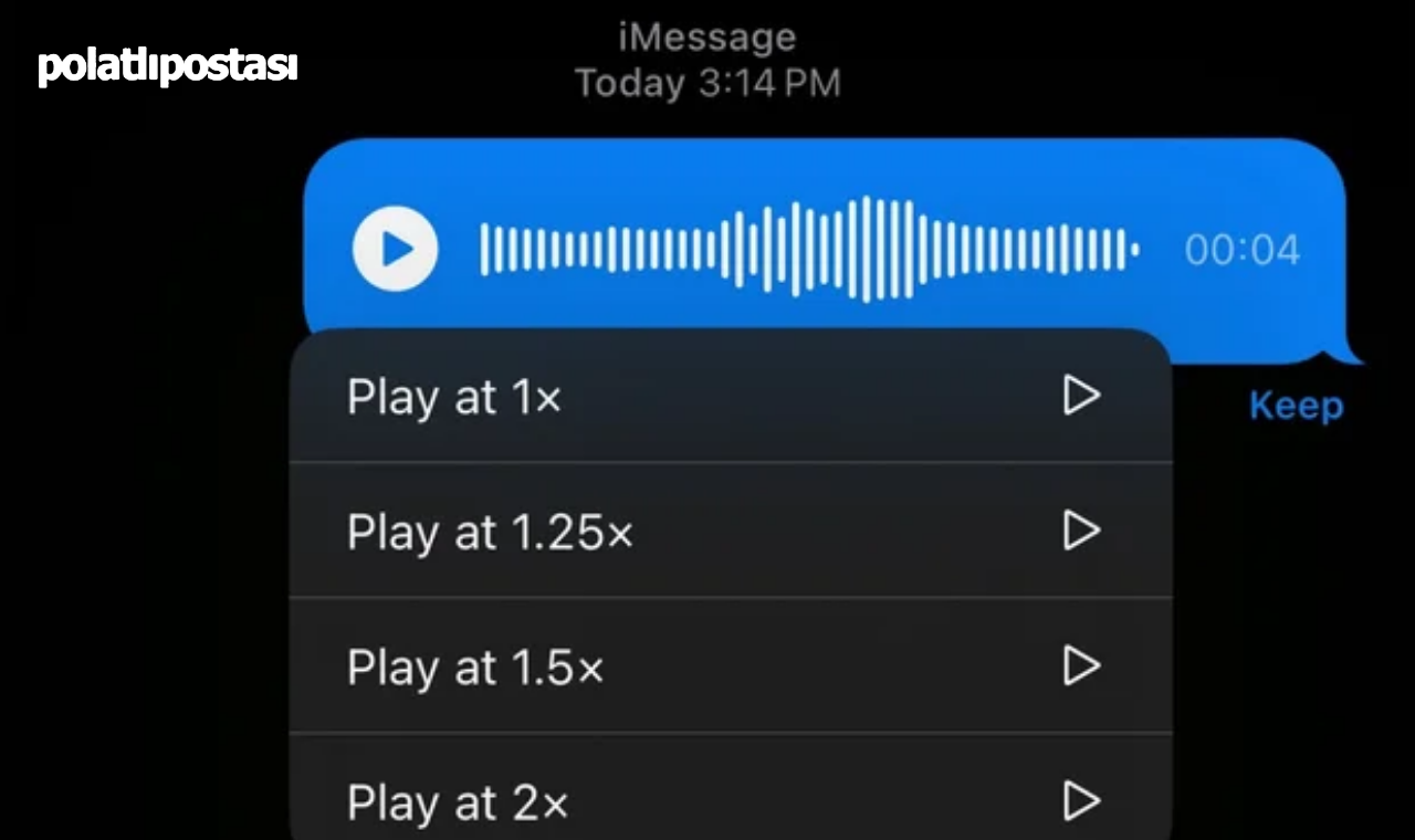 Imessage'da Sesli Mesajların Oynatma Hızını Nasıl Ayarlayabilirsiniz