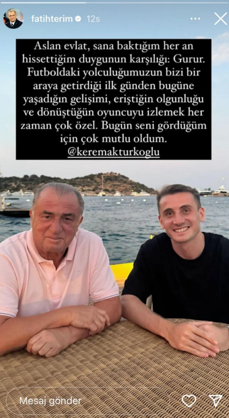 Kerem Aktürkoğlu Ve Fatih Terim Bodrum'da Bir Araya Geldi (1)