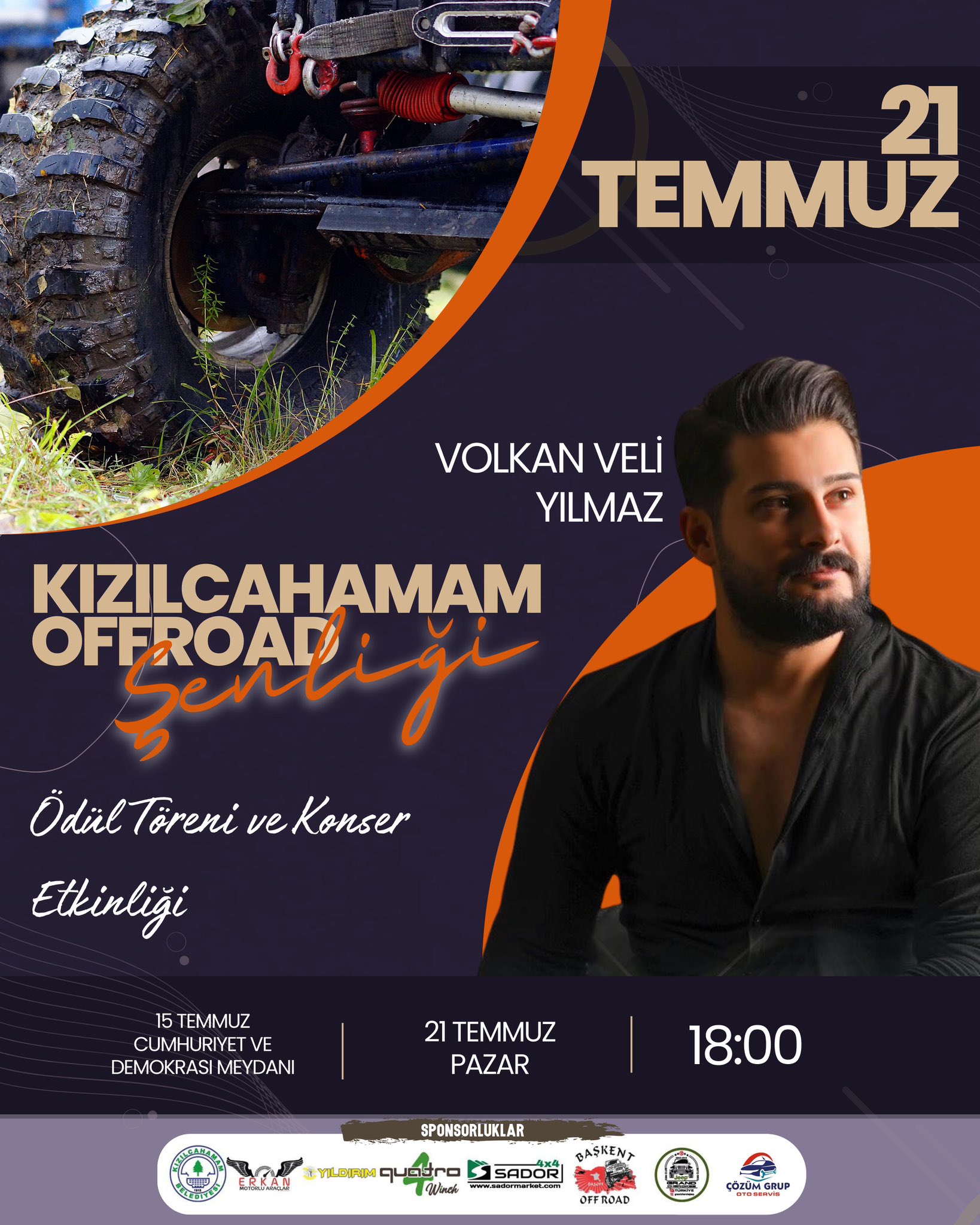 Kızılcahamam’da Offroad Şenliği Konserle Tamamlanacak 1