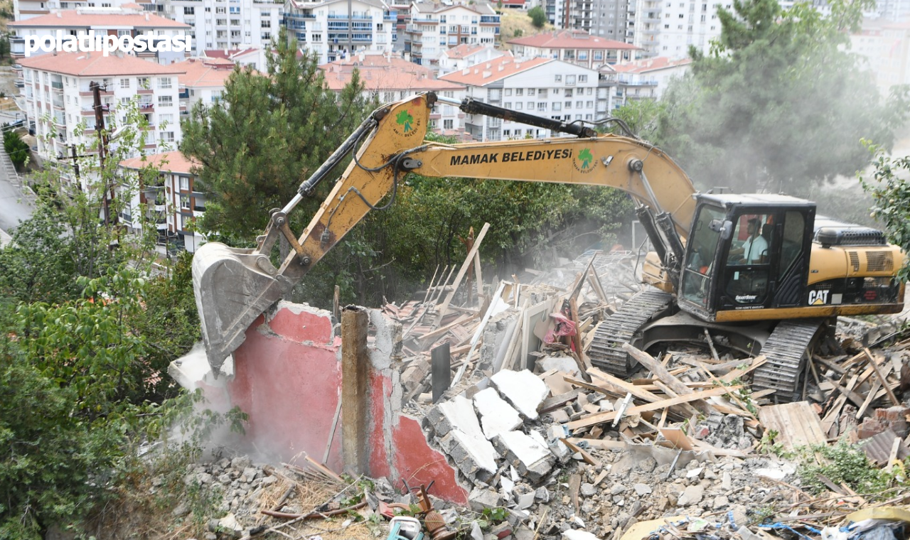 Mamak Belediyesi Kaçak Yapılaşmaya Karşı Savaş Açtı Mahalleler Güvenle Yenileniyor! (1)