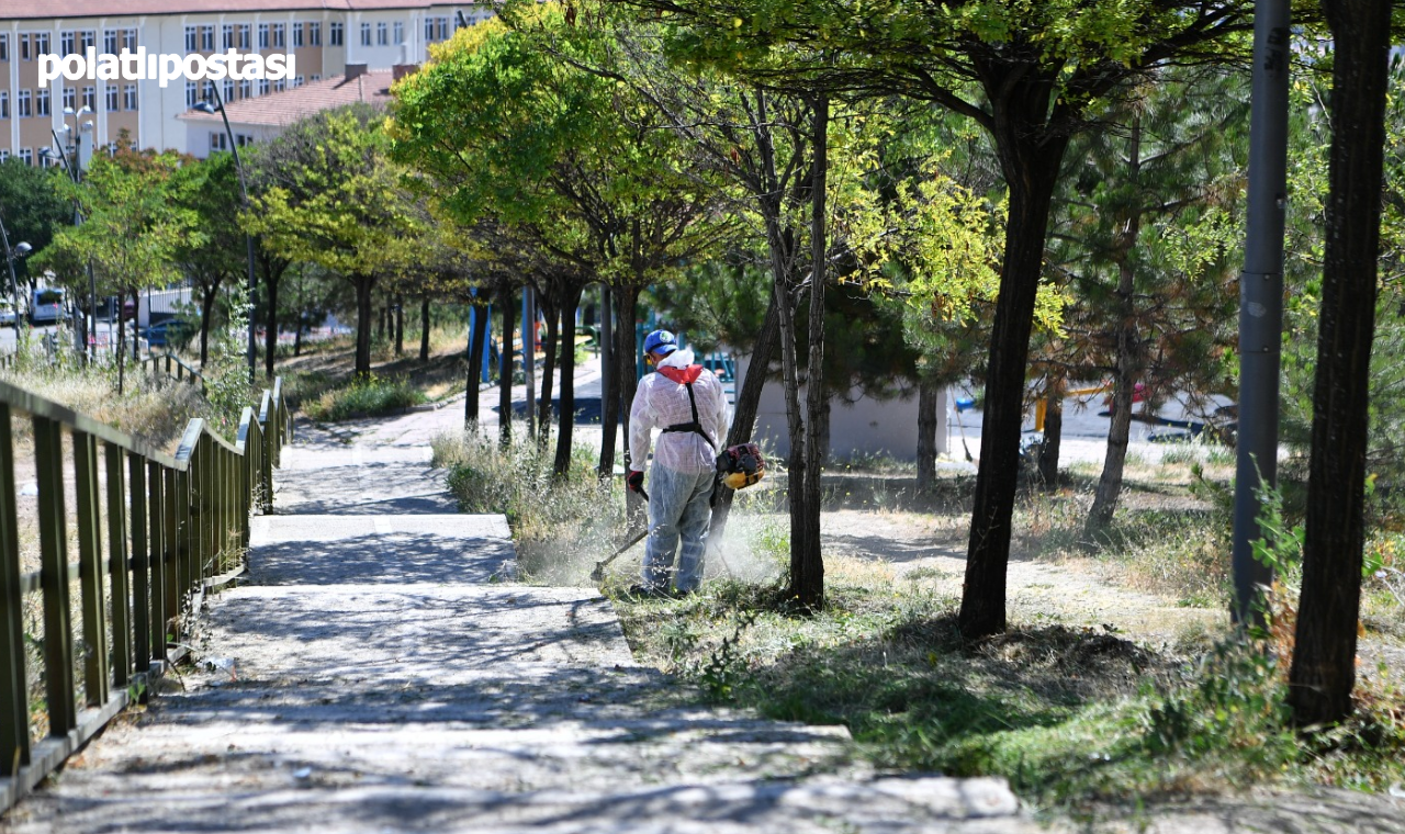 Mamak Belediyesi Parkları Yenileniyor, Yeşil Alanlar Daha Bakımlı! (1)