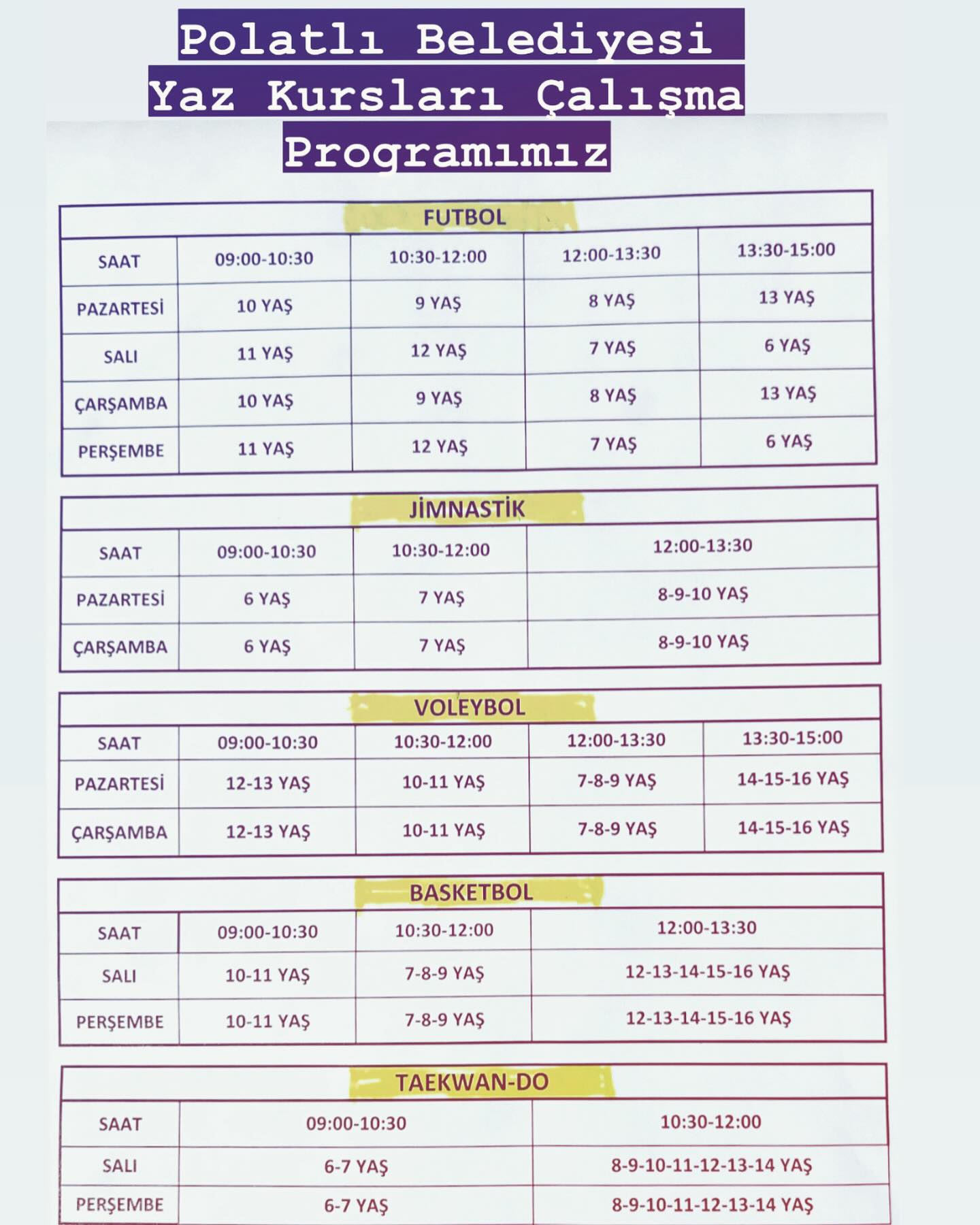 Polatlı Belediyesi Yaz Kursları Çalışma Programı Açıklandı (4)