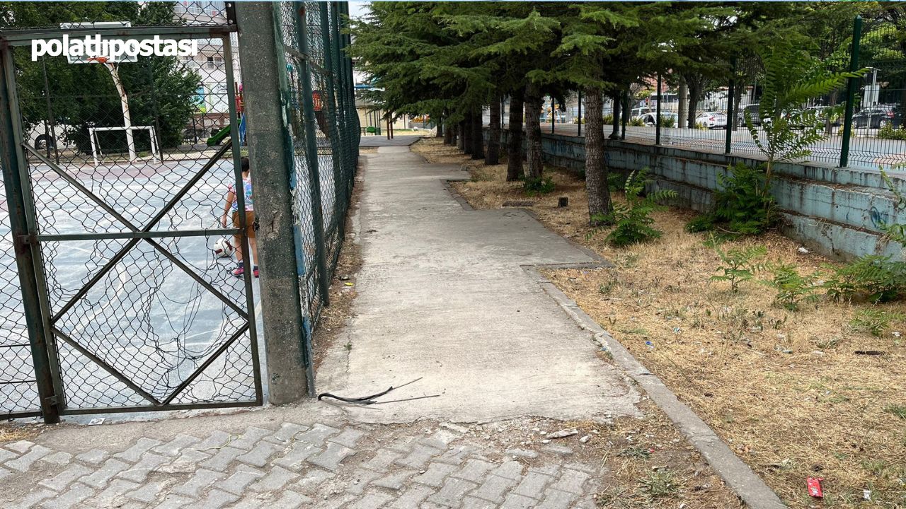 Polatlı Karamusta Caddesi'ndeki Park Ve Oyun Alanları Harabeye Döndü (3)