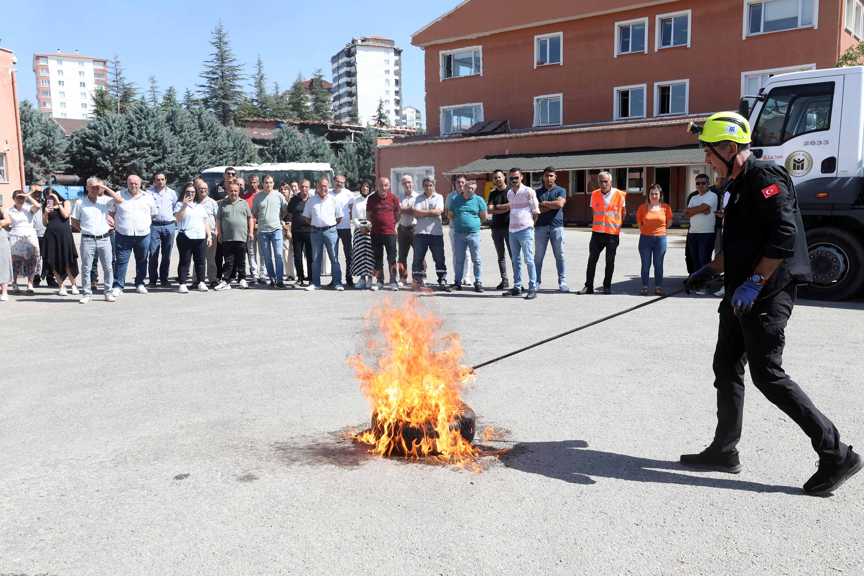 Yenimahalle’de Yangın Tatbikatı (2)