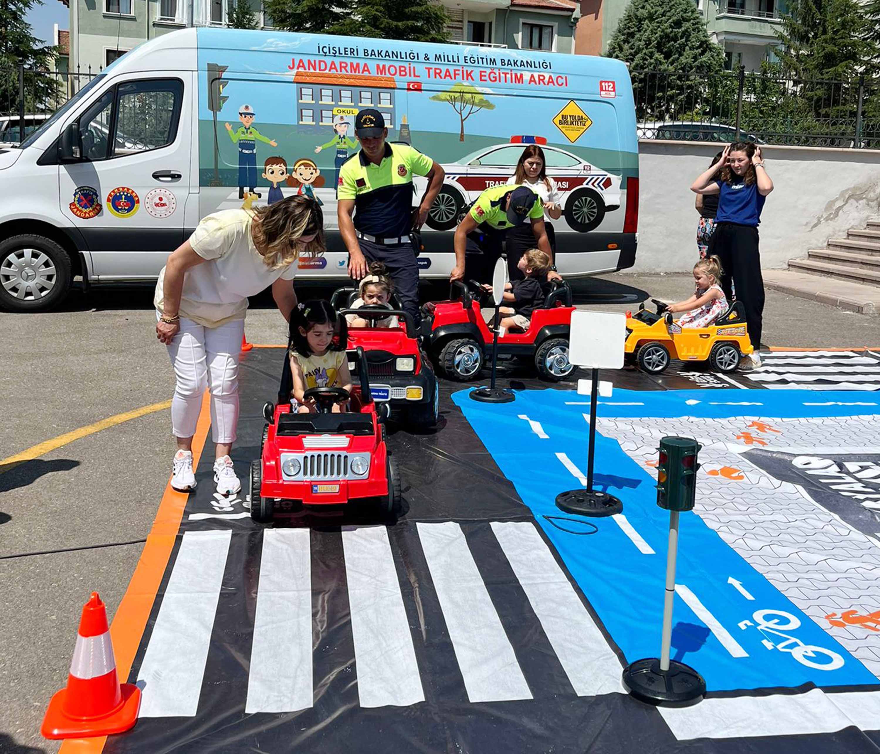 Yenimahalle’nin Miniklerine Trafik Eğitimi (1)