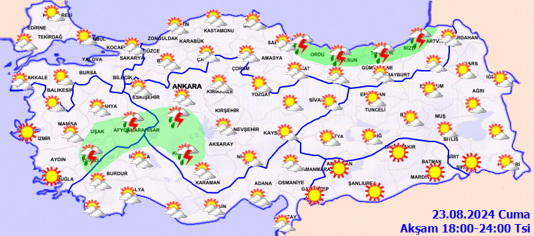 23 Agustos Hava Durumu 3