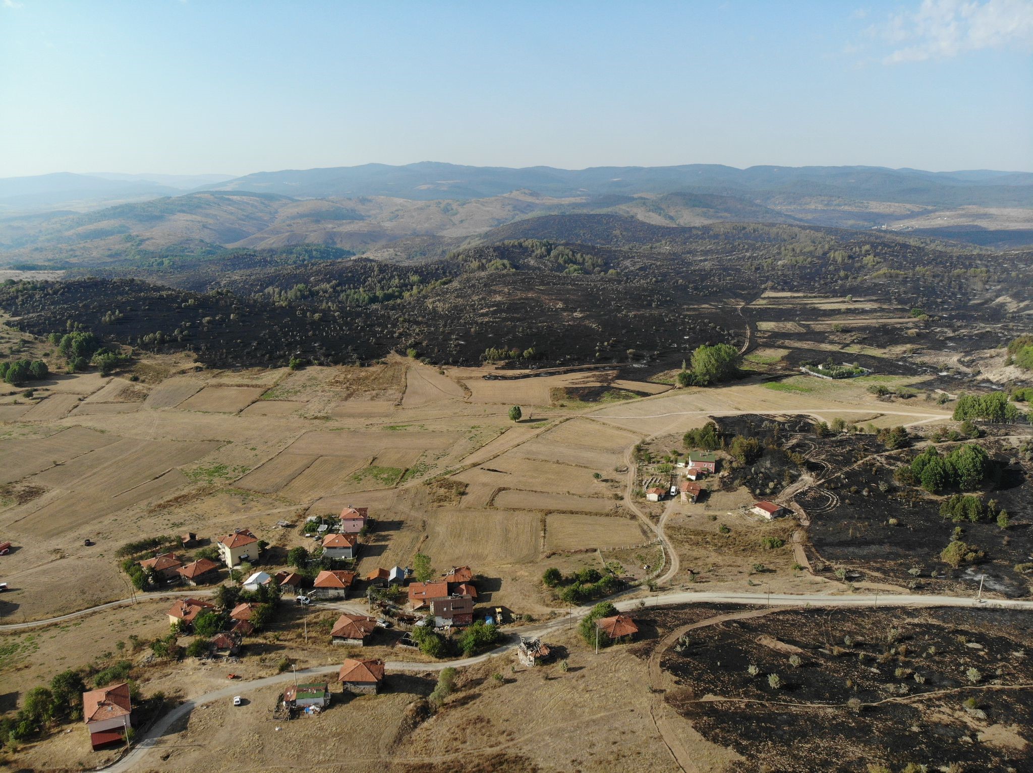 Ankara Bolu Yangın1