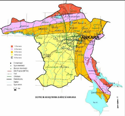 Ankara Deprem Haritası