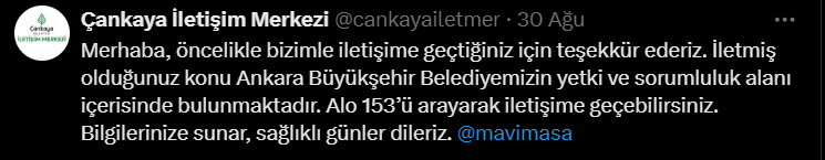 Çankayalılar Isyan Etti! Belediye Abb Sorumluluğunda Dedi