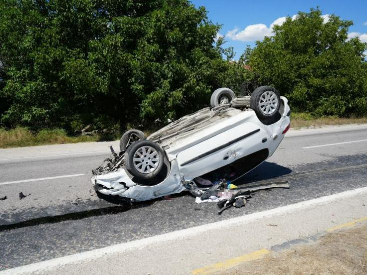 Kastamonu'da Feci Kaza Araç Defalarca Takla Attı