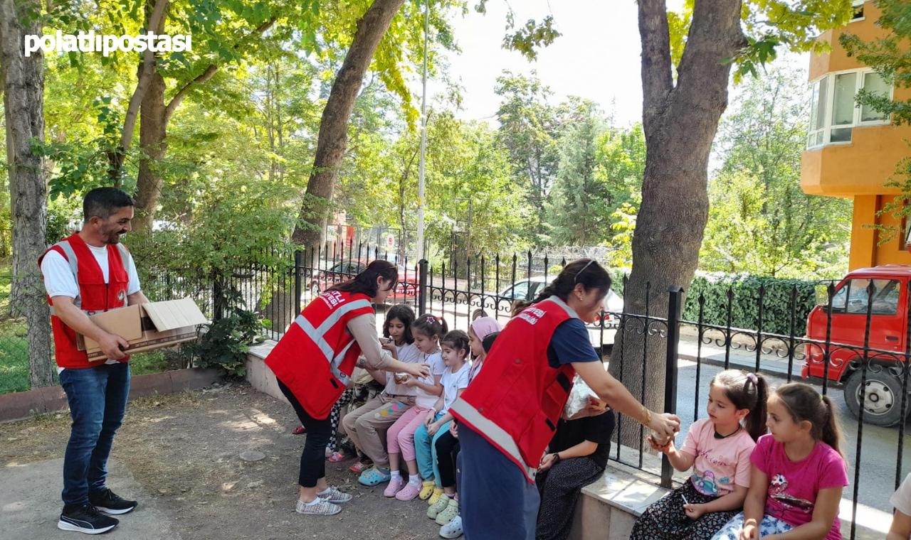 Polatlı Belediyesi'nden Çocuklara Tatlı Bir Mola (1)