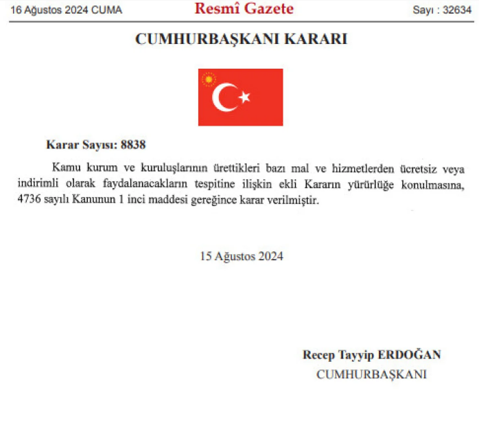 Resmi Gazete’de Yayımlandı 30 Ağustos’ta Başkentray, Marmaray Ve Izban Ücretsiz!  (2)