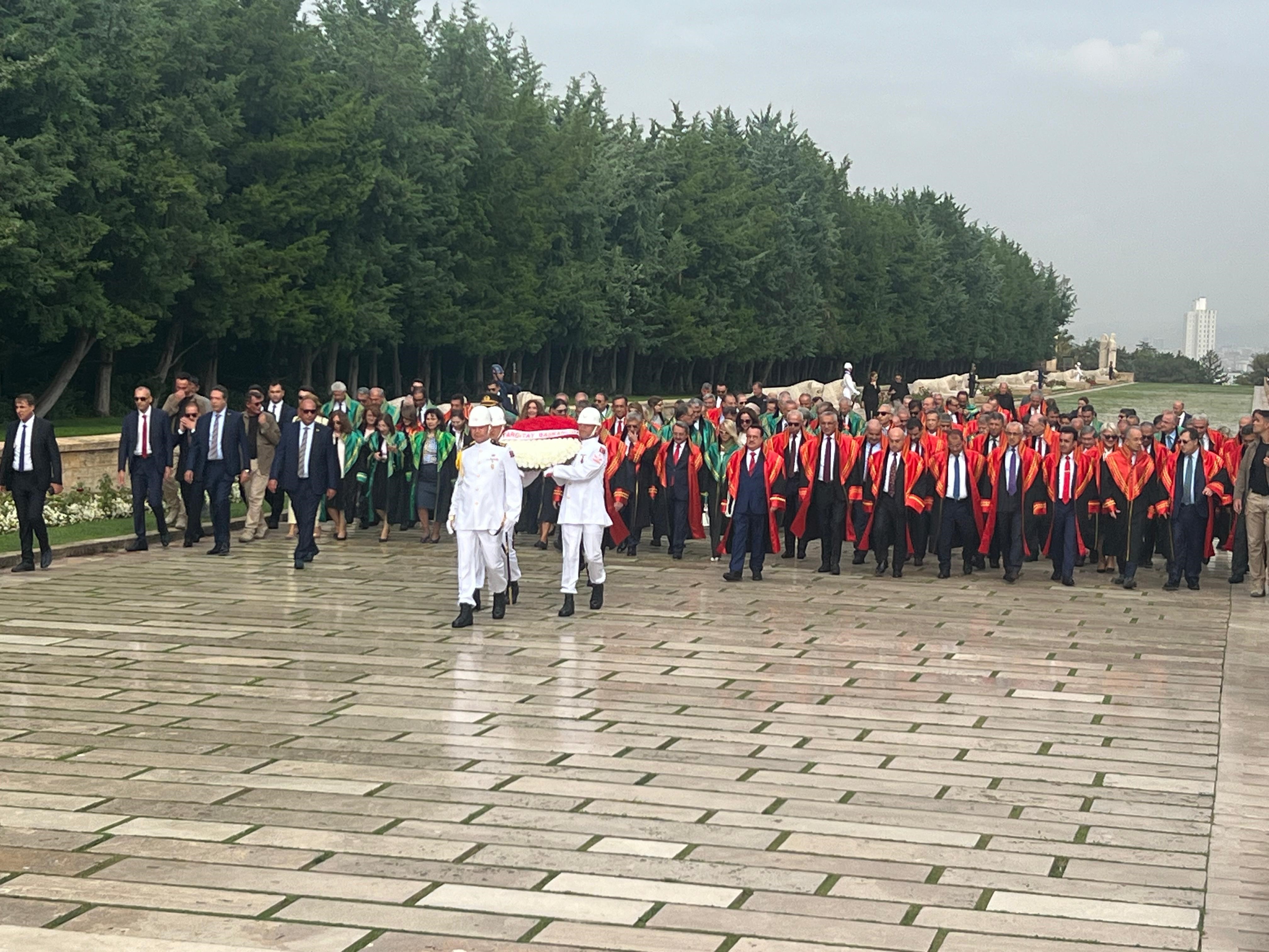 2024 2025 Adli Yılı Başladı Yargıtay Heyeti Anıtkabir’i Ziyaret Etti  (2)