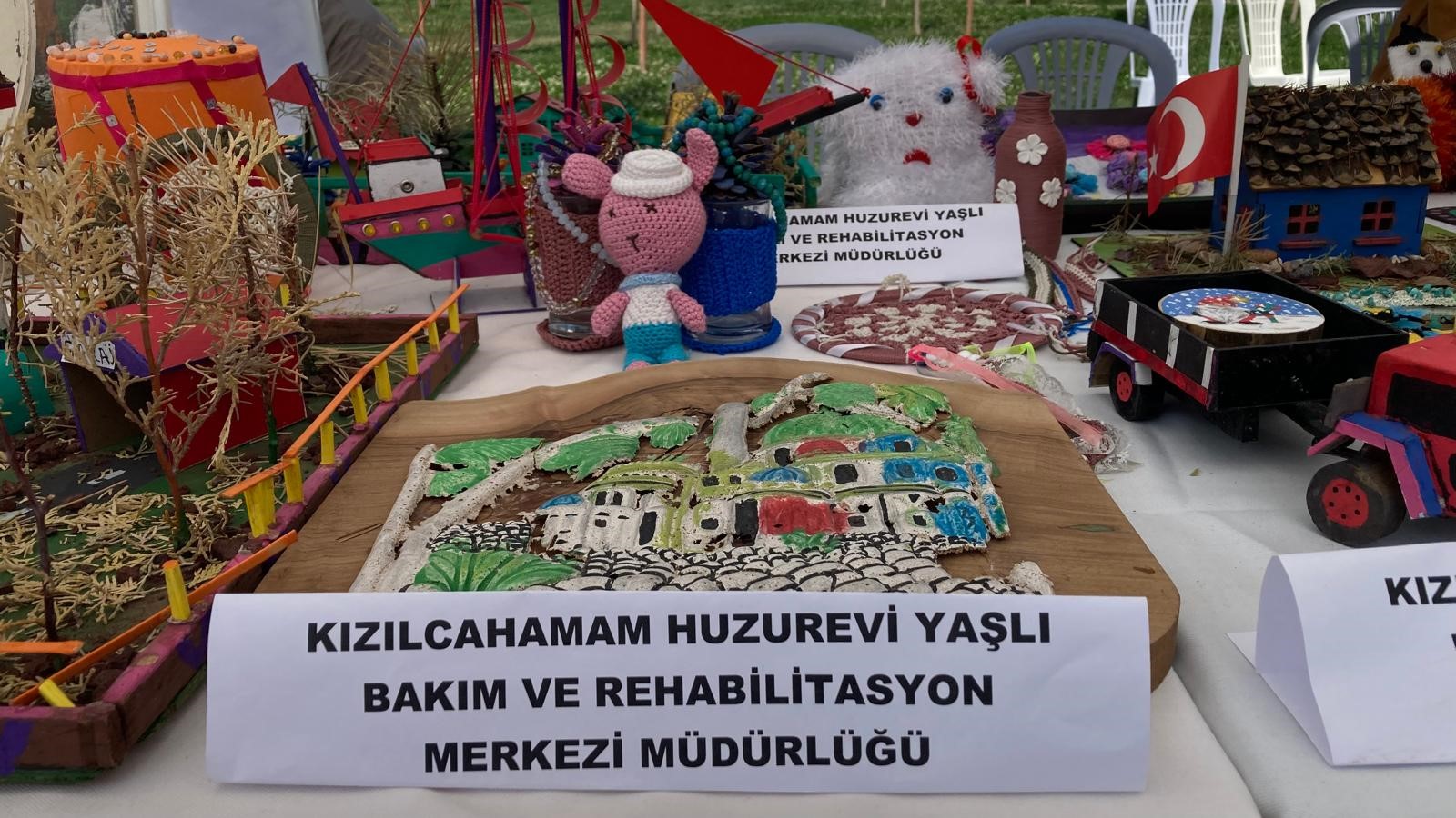 Başkent Millet Bahçesi’nde El Emeği Ürünler Sergileniyor!  (2)