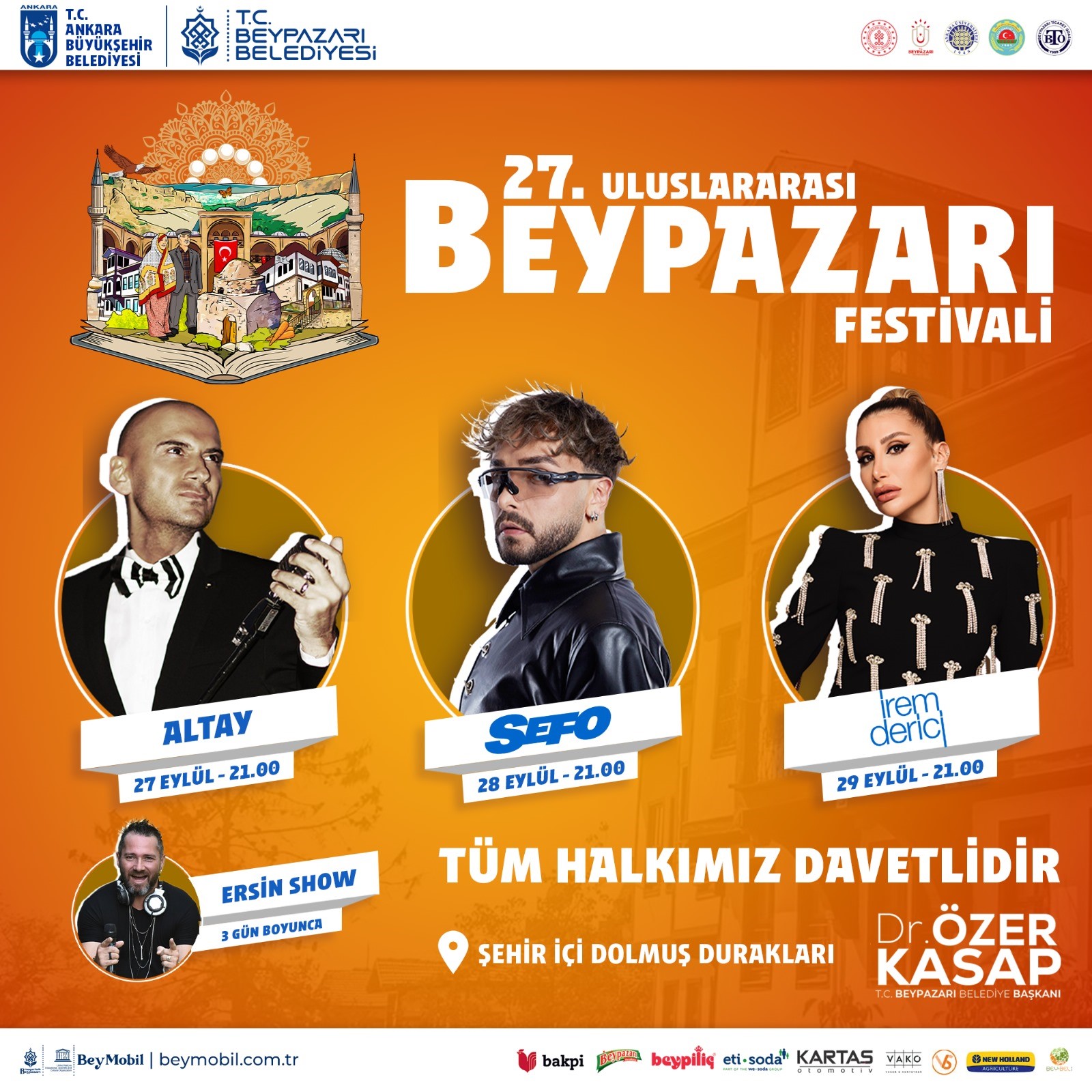 Beypazarı’nda “27. Uluslararası Festival” Coşkusu Başlıyor!  (1)