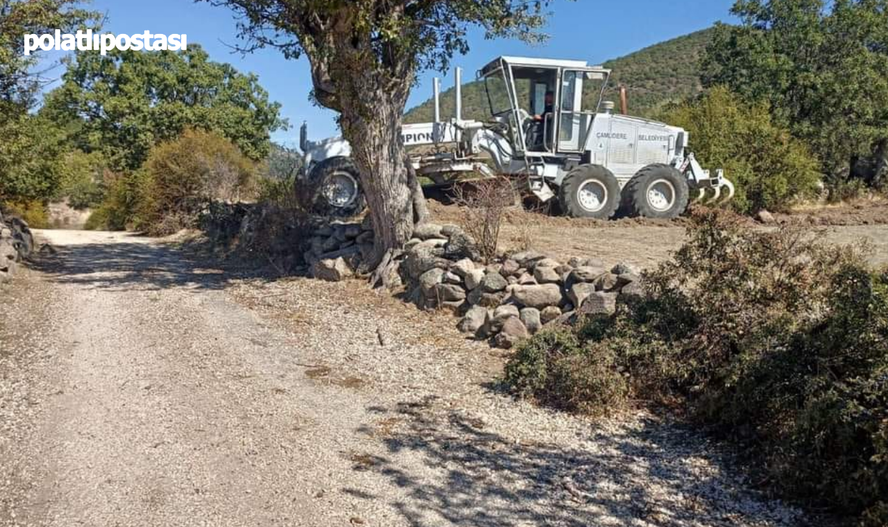 Çamlıdere Dörtkonak'ta Yeni İmar Yolu Çalışmaları Başladı