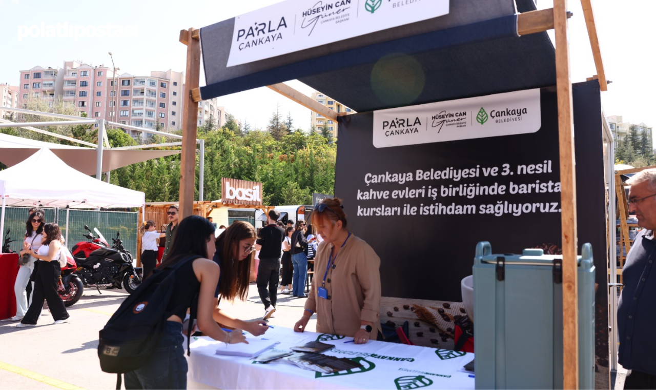 Çankaya Belediyesi Kahve Festivali'nde Gençlere Barista Kursu Müjdesi!