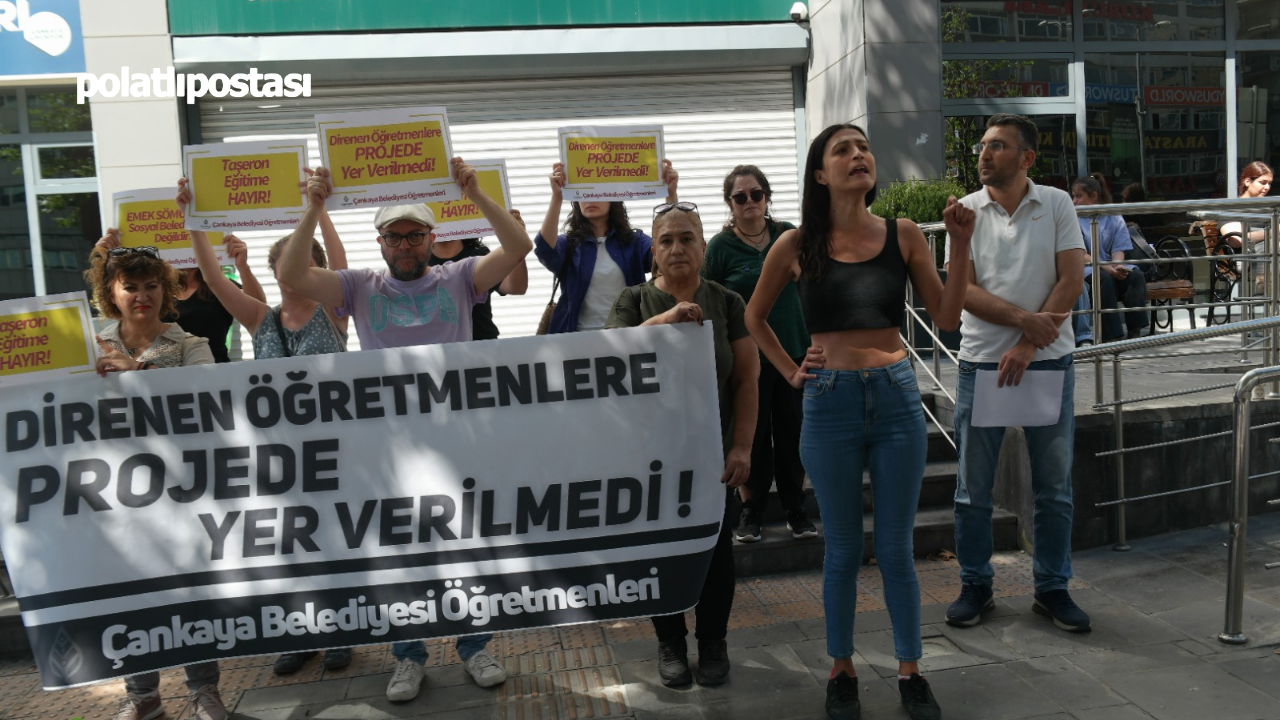 Çankaya Belediyesi'ndeki Öğretmenler Asgari Ücret Teklifine Direniyor (1)