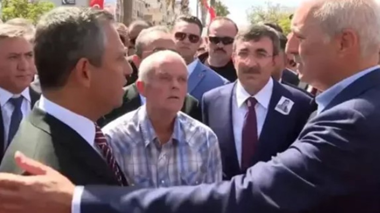 Cenaze Töreninde Özgür Özel Ve Numan Kurtulmuş Arasında Tartışma Çıktı! (2)