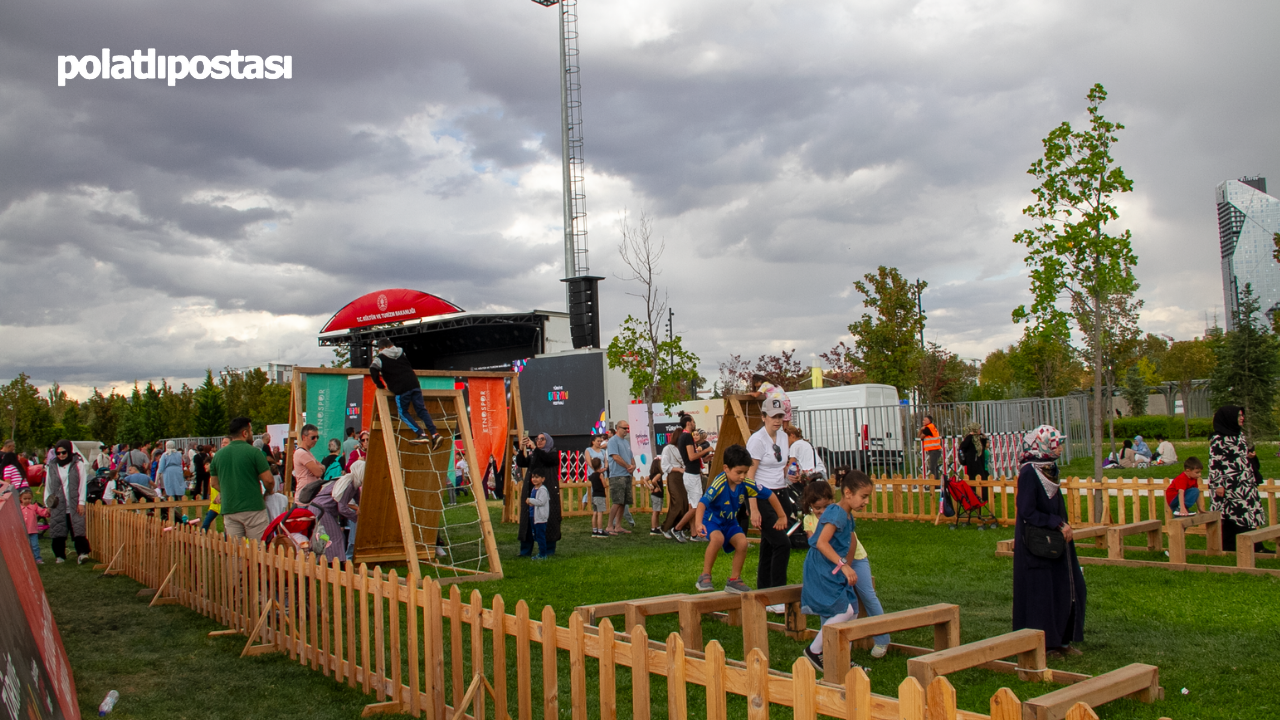 Çocuklar Başkent Kültür Yolu Festivali'nde Eğlenceli Vakit Geçiriyor (1)