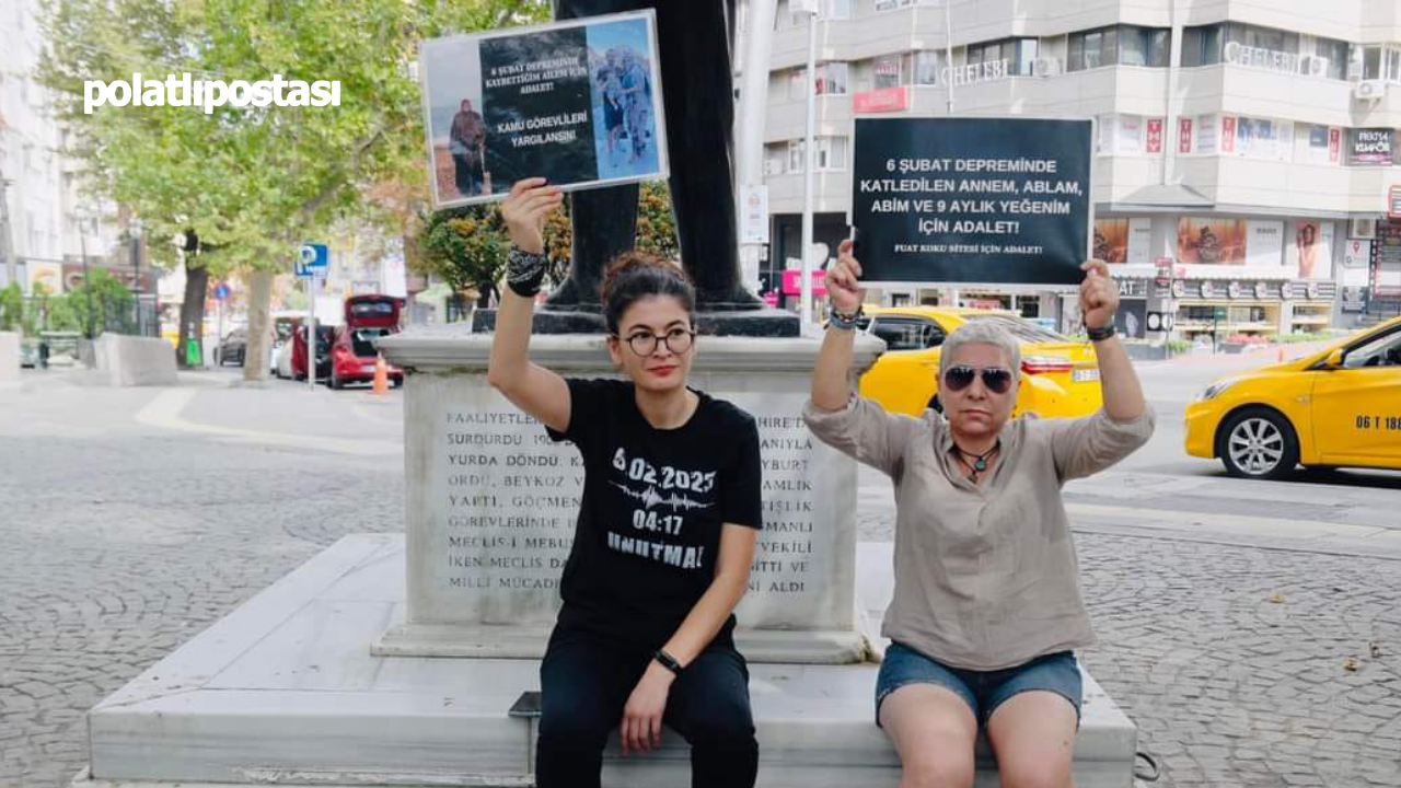 Depremzede Döne Kaya, Kuğulu Park'ta Yetkililere Seslendi (1)