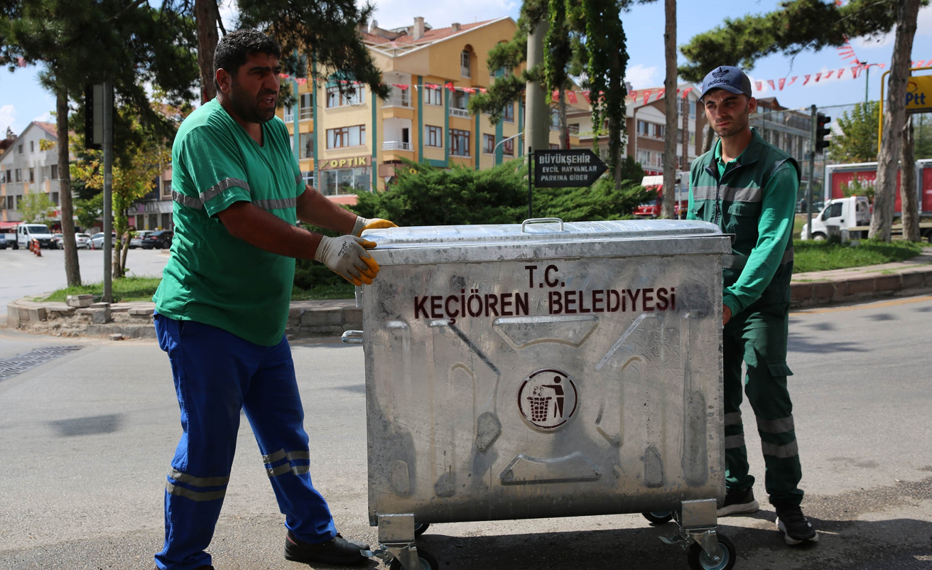 Keçiören’de Çöp Sorununa Konteyner Çözümü (4)