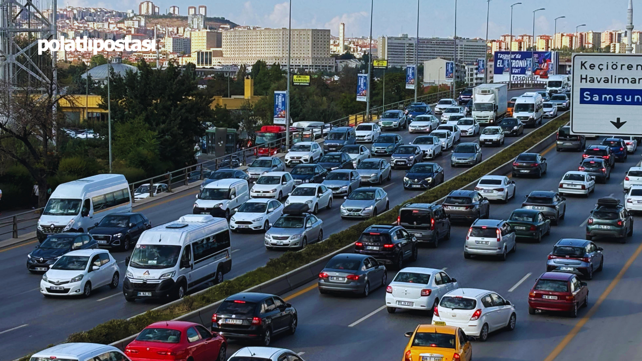 Okullar Açıldı, Başkentte Trafik Çilesi Başladı!  (2)