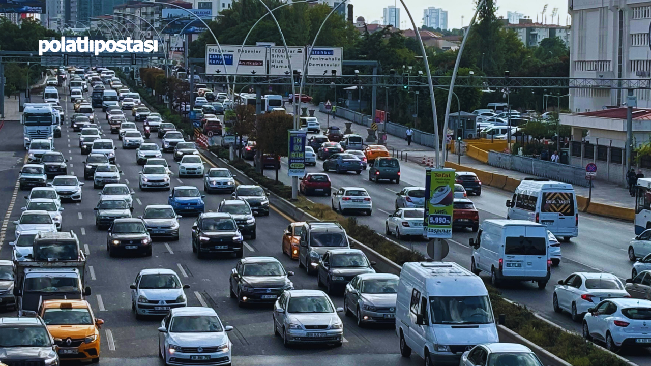 Okullar Açıldı, Başkentte Trafik Çilesi Başladı!  (3)