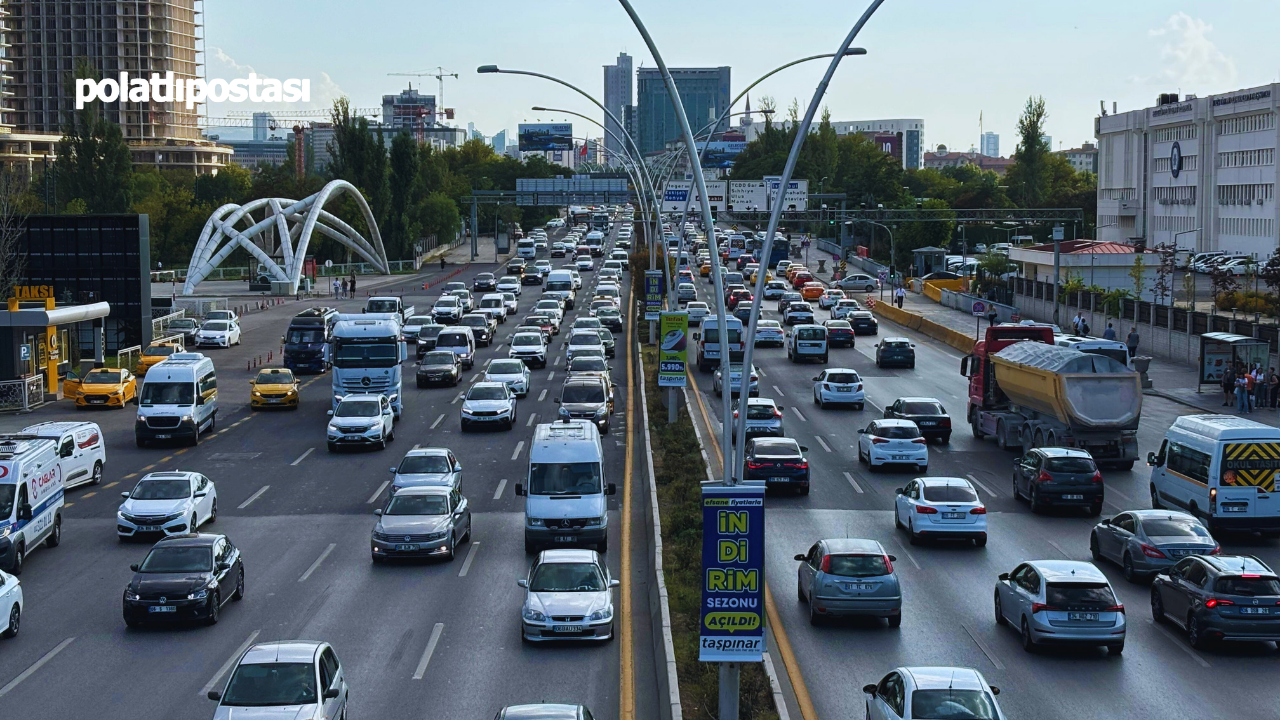 Okullar Açıldı, Başkentte Trafik Çilesi Başladı!  (4)