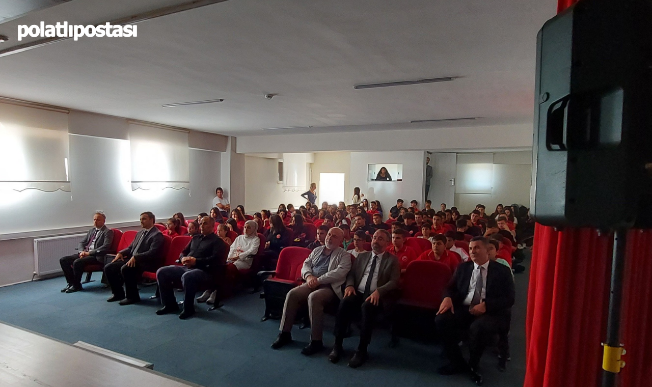 Polatlı'da Mevlid I Nebi Ve Camiler Haftası Coşkusu Ayyıldız Anadolu Lisesi'nde Konferans (2)