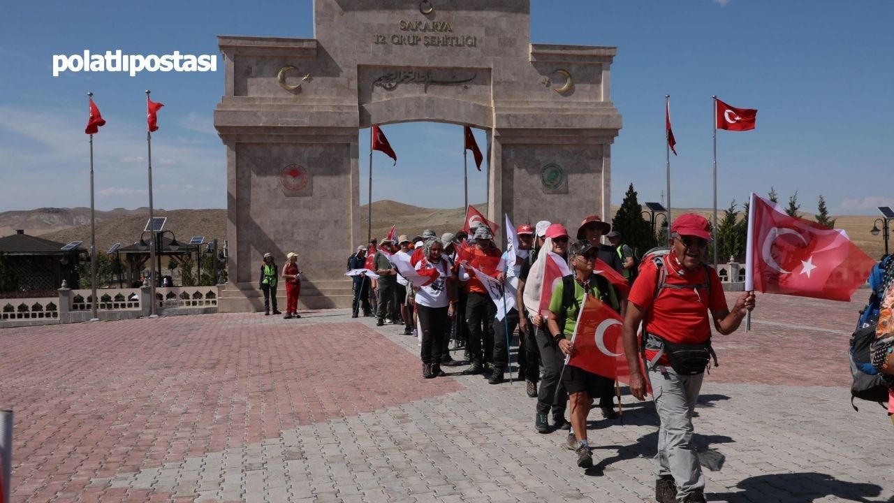 Polatlı’da Sakarya Zaferi’nin 103. Yıl Dönümünde Diriliş Yolu Yürüyüşü Başladı (3)