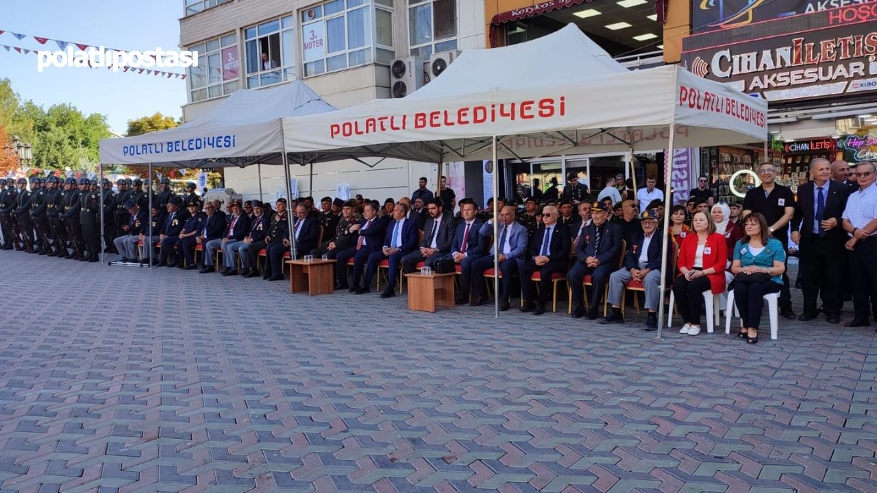 Sakarya Zaferi’nin 103. Yıl Dönümü Polatlı’da Törenlerle Kutlandı (1)