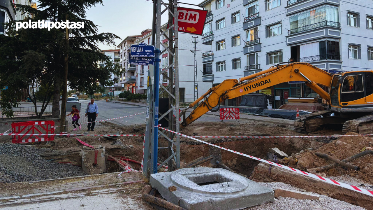 Yenikent'te Bitmeyen Çalışmalar Ulaşımı Zora Soktu!  (3)