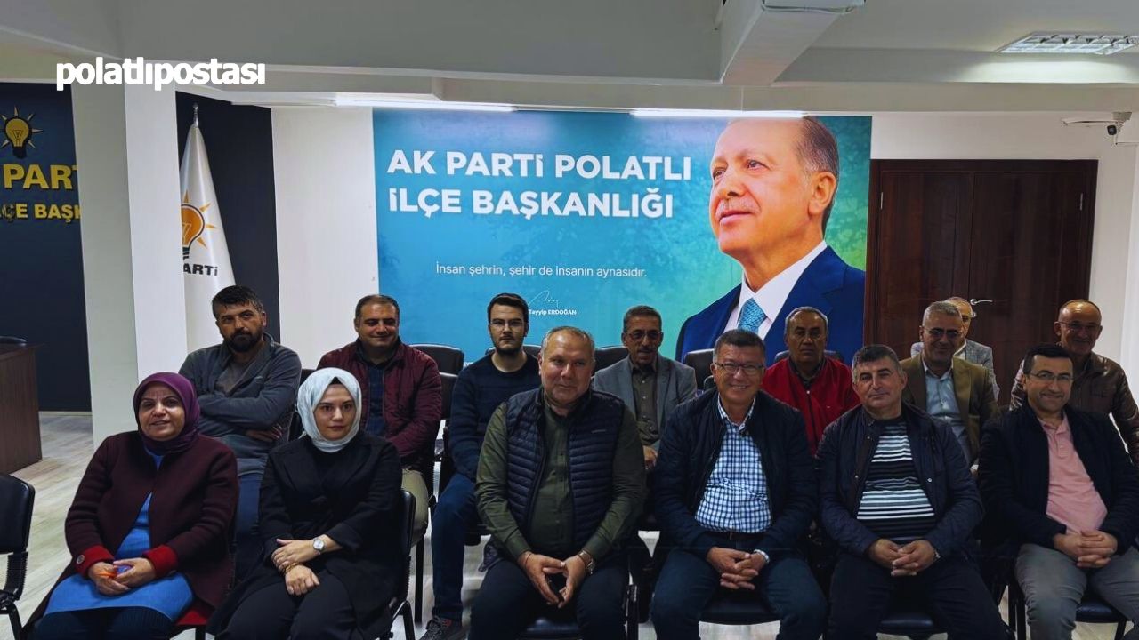 Ak Parti Polatlı İlçe Başkanlığı'ndan Yürütme Ve Yönetim Kurulu Toplantısı (1)