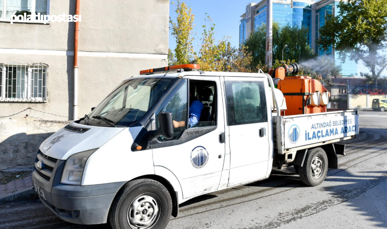 Altındağ Belediyesi Örnek Mahallesi'ni Temizledi (1)