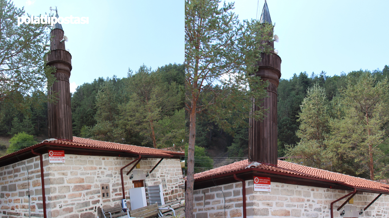 Ankara'nın O Köyünde Tarihi Miras Eskiden Kilise, Şimdi Cami (1)