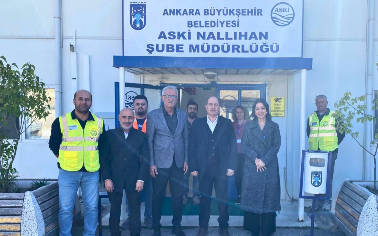 Aski̇ Genel Müdürü Akçay, Nallıhan Bölge Müdürlüğünü Denetledi (1)