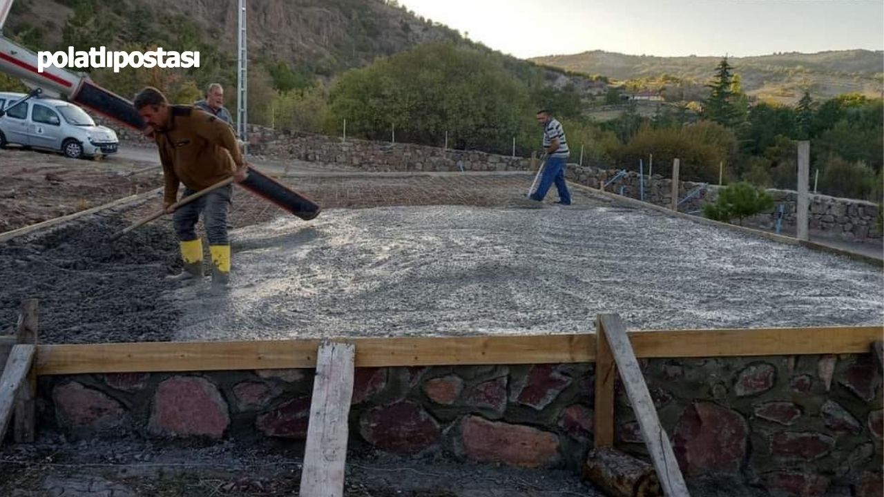 Çamlıdere Peçenek Köyü Hanımlar Konağı’na Yemekhane Inşaatı Başladı (3)