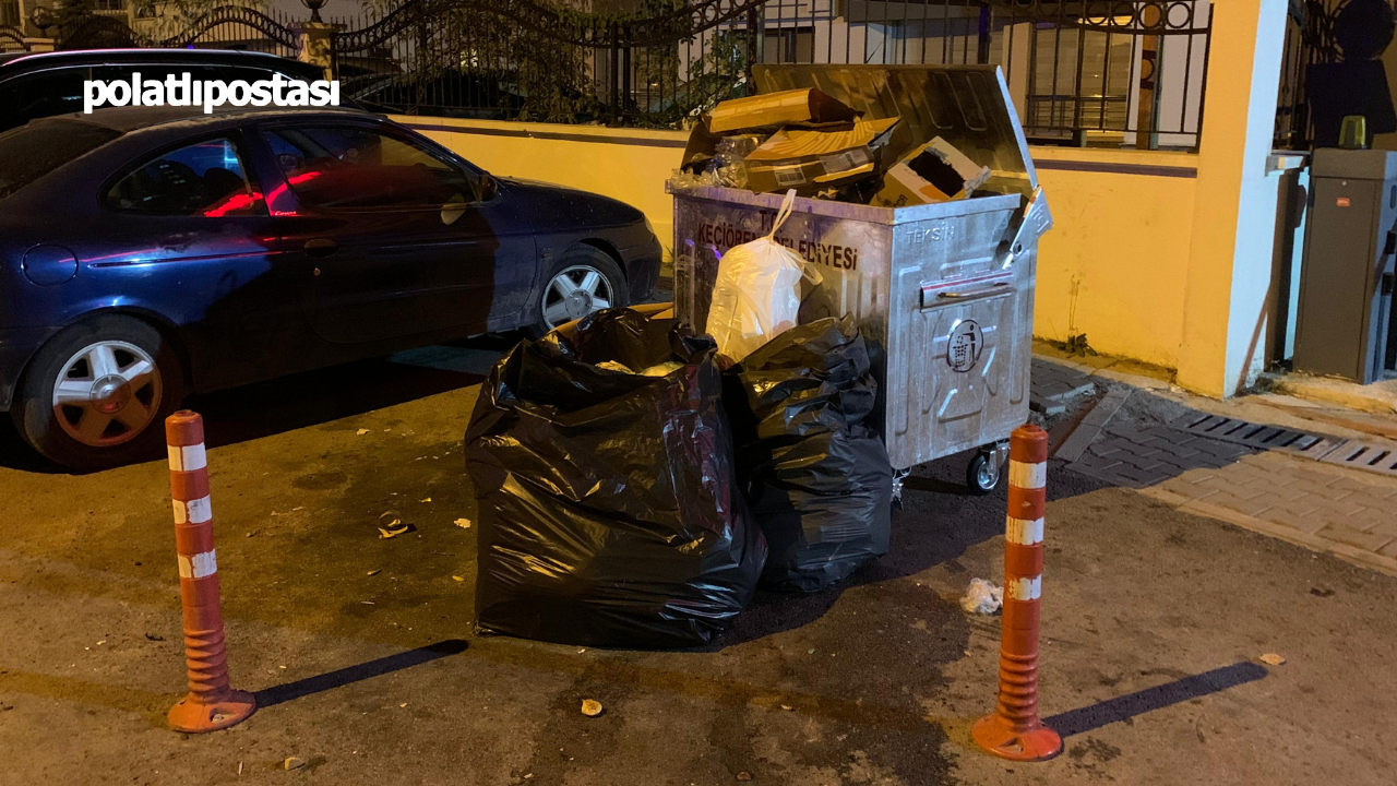 Keçiören’de Çöp Konteyneri Dönemi Alışkanlıklar Değişmiyor   (3)