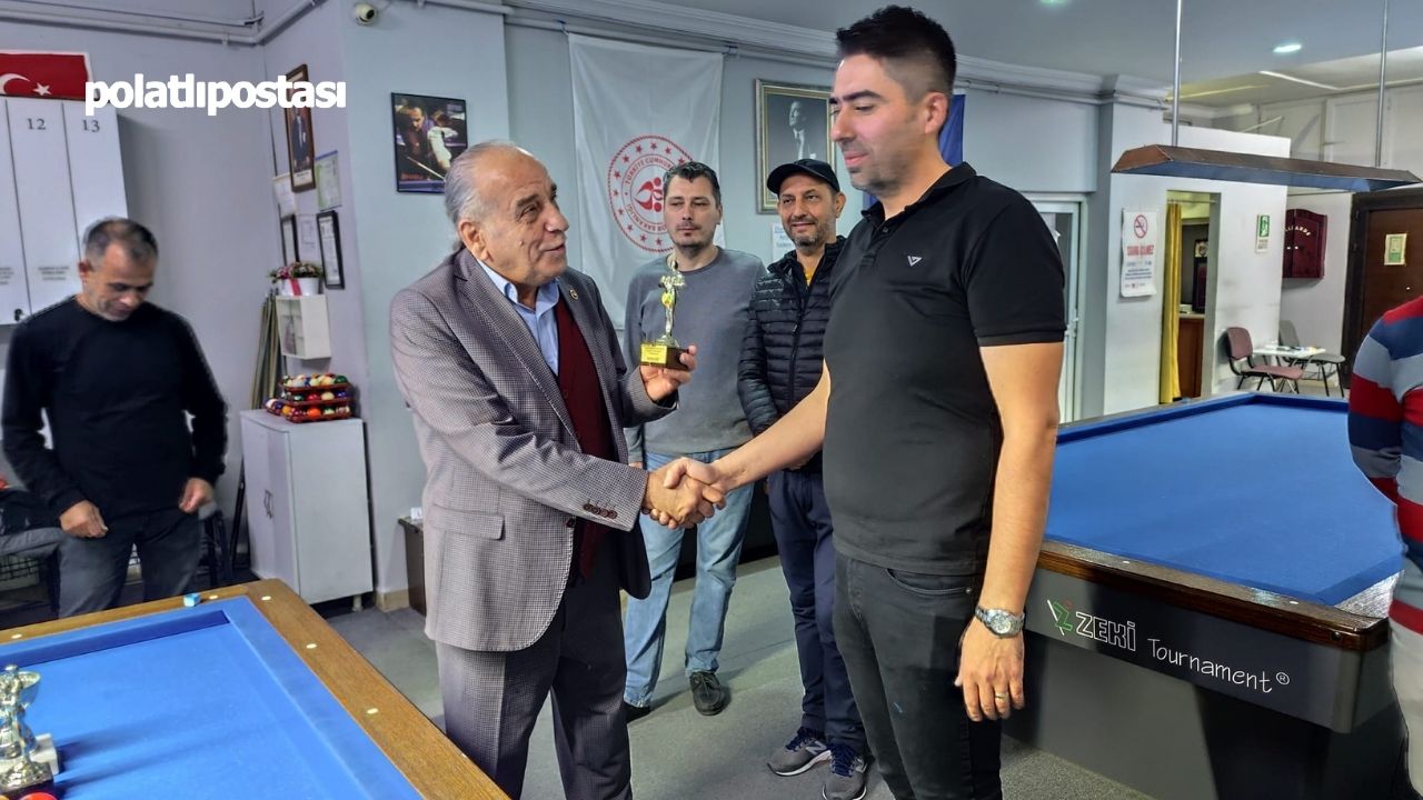 Polatlı Bilardo Salonundan Geleneksel Cumhuriyet Kupası (1)