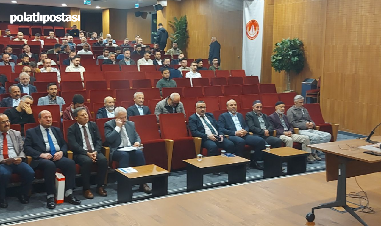 Polatlı Müftülüğü Ekim Ayı Toplantısı Hatimle Teravih Kıldıranlara Teşekkür, Emeklilere Plaket (1)