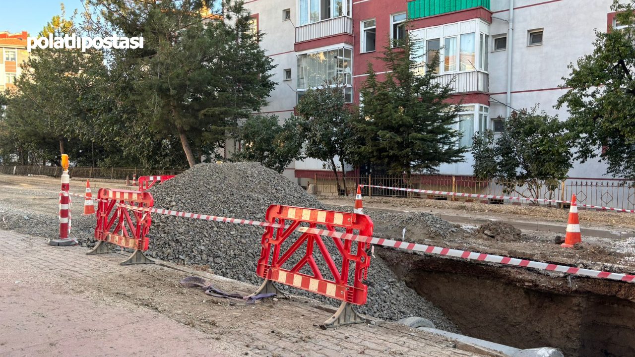 Sincan'da Altyapı Çalışmaları Devam Ediyor  (3)