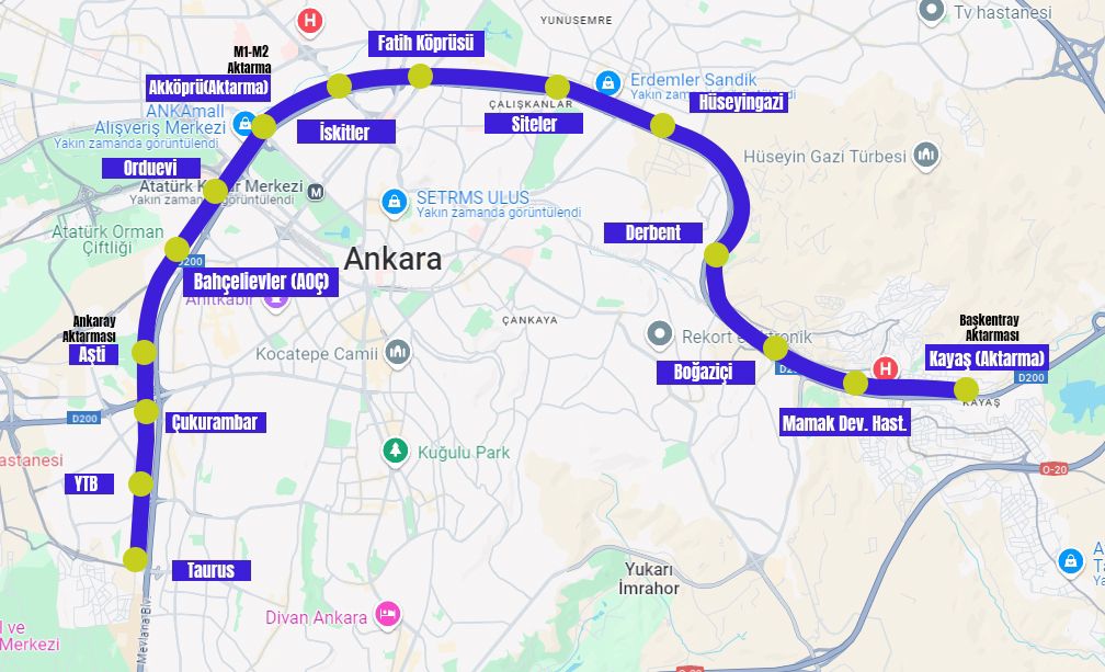 Ankara Trafiğine Çözüm Önerisi Ak Parti’den Abb’ye Metrobüs Hattı Önerisi