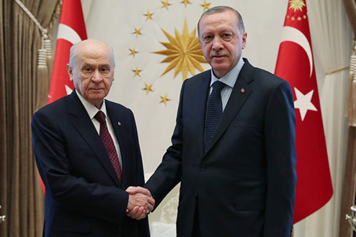 Erdoğan Bahçeli Zirvesi Külliye'de Başladı (1)