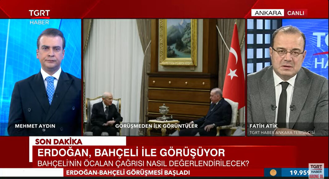 Erdoğan Bahçeli Zirvesi Külliye'de Başladı (2)