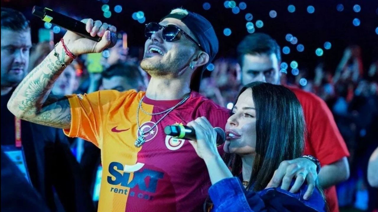 Galatasaray’ın Yıldızı Icardi, Türk Bir Ünlüyle Aşk Yaşıyor!  (1)