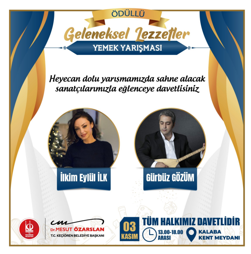 Keçiören'deki “Geleneksel Lezzetler Yemek Yarışması” Ikinci Gününde De Konserlerle Devam Edecek (1)