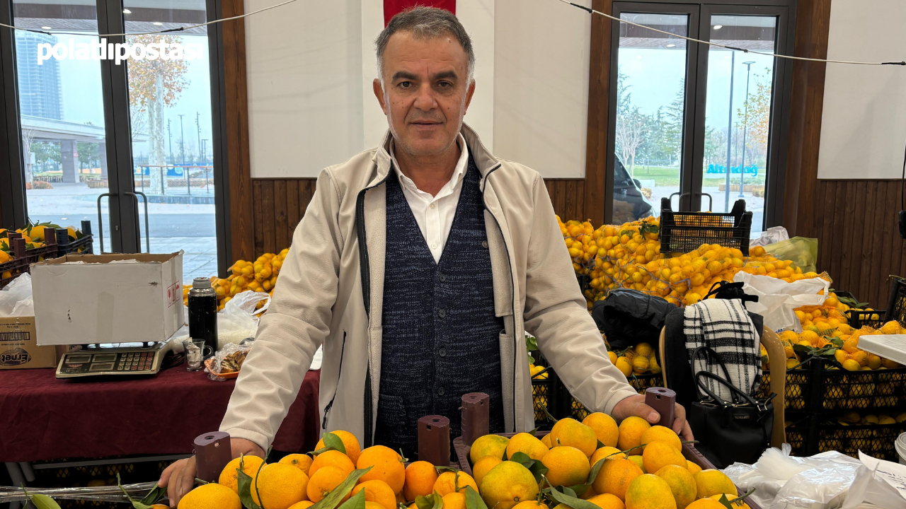 Kozan'ın Gururu 'King Mandalina' Başkentte İşte Lezzet Sırrı! (2)