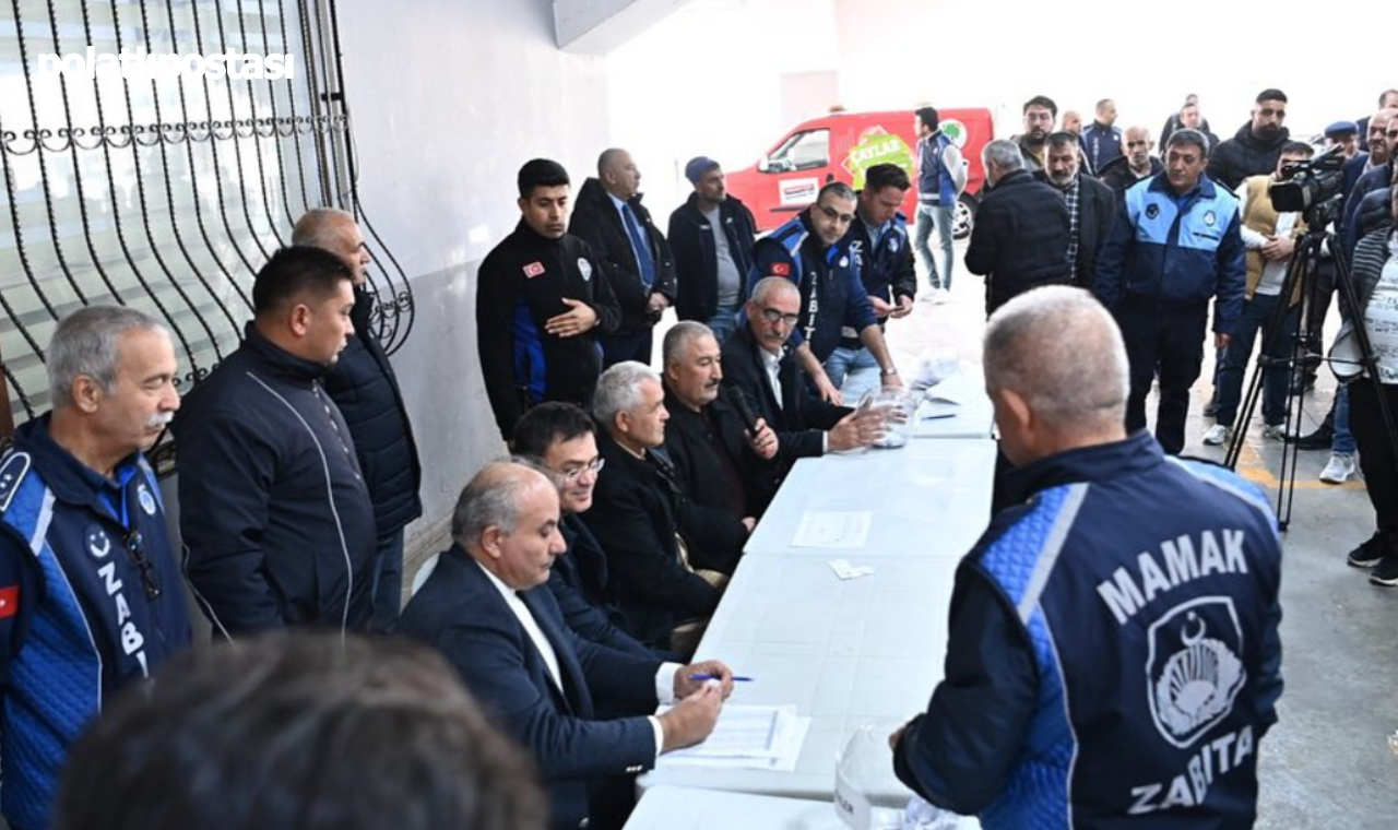 Mamak'ta Yeni Pazar Yeri İçin Kura Çekimi Heyecanı (1)